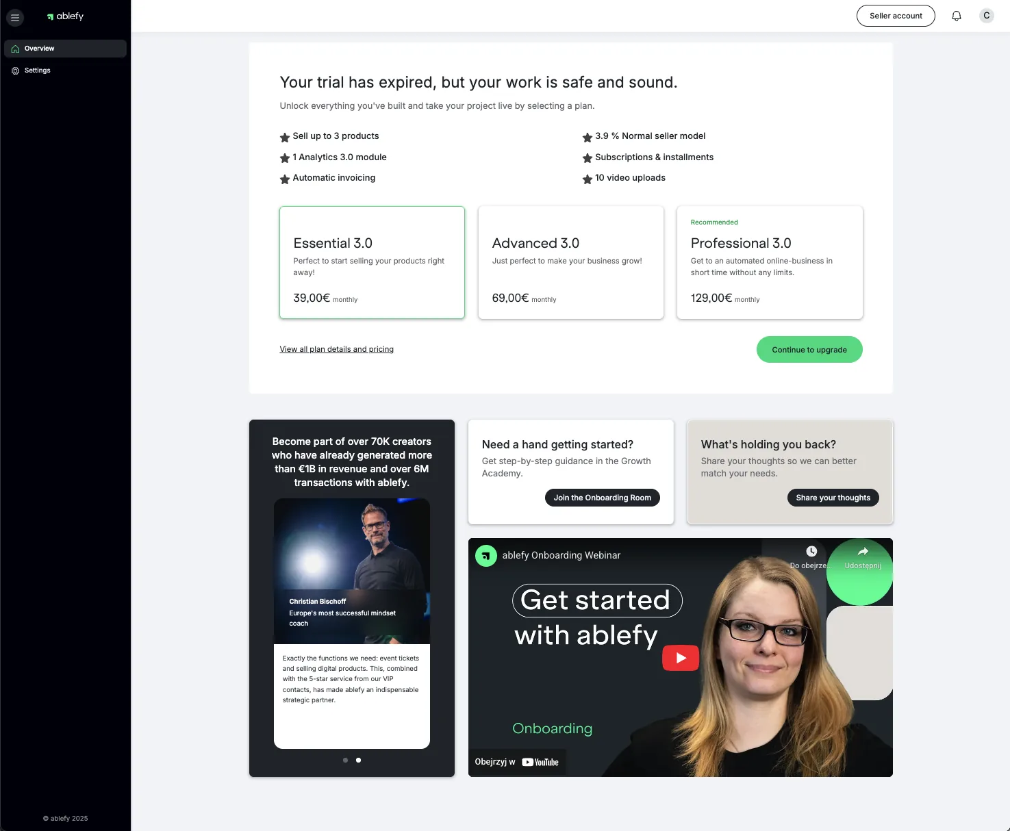 Trial Expired Overhaul